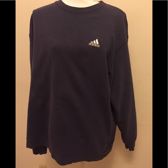 adidas Tops - Adidas navy blue sweatshirt long sleeves